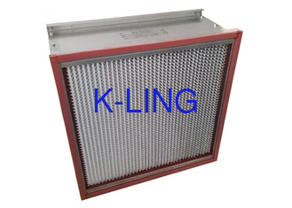 150 ° C-350 ° C Filtr powietrza HEPA z włókna szklanego Separator odporny na wysokie temperatury
