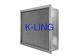 Plisowany filtr powietrza o wysokiej temperaturze 260 stopni Filtr separatora HEPA