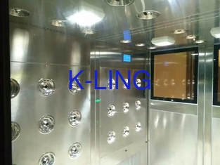 Tunel prysznicowy wysokiego napięcia 220 V 380 V 50 Hz do pomieszczeń czystych w przemyśle