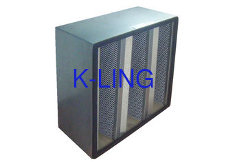 V Bank Granulowany filtr z węglem aktywowanym Filtr powietrza Hvac do palarni