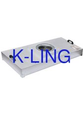 Zespół filtra wentylatora o niskim poziomie hałasu z wentylatorem odśrodkowym z napędem bezpośrednim / aluminiowym