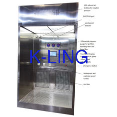 ISO5 Nagative Pressure Unit Unit Dozująca kabina dozująca dla przemysłu farmaceutycznego / biotechnologicznego
