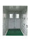 Dostosowany modułowy tunel prysznicowy do pomieszczeń czystych z wewnętrzną dmuchawą