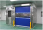 SUS 304 Wyposażenie pomieszczeń czystych Tunel prysznicowy cargo z szybkimi drzwiami rolowanymi