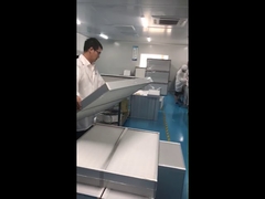 Filtr HEPA z wkładem V-bank MERV16 z ramą z tworzywa ABS, powierzchnia 14 mkw.