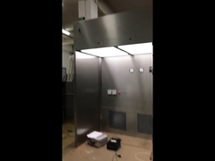 Ognioodporne panele warstwowe do czystych pomieszczeń typu Softwall ze stalowymi, hermetycznymi drzwiami