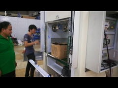 Warsztatowa przemysłowa śluza powietrzna z linią transportową