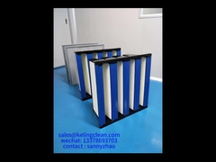 Filtr plastikowy V Bank do filtracji pomieszczeń czystego i wydajności w środowiskach przemysłowych