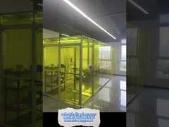 Jednokierunkowe lub niejednokierunkowe pomieszczenie czyste z miękką ścianą dla przemysłu farmaceutycznego