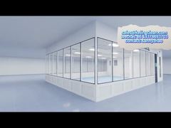 Sterylne pomieszczenie klasy 100 z miękkimi ścianami, sterowane przez PLC, o niestandardowym rozmiarze, z roczną gwarancją