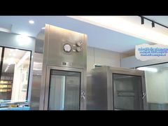 Przejściowa śluza czystych pomieszczeń ze stali nierdzewnej z uchwytem - utrzymanie czystego i bezpiecznego środowiska produkcji