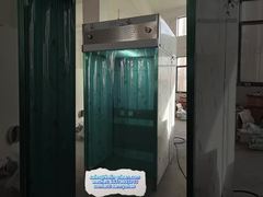 Stal nierdzewna PLC kontrolowana kabina dystrybucyjna Pojemność niestandardowa Kolor srebrny