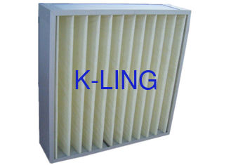 Przemysłowy kompaktowy filtr powietrza / Komercyjne filtry powietrza z głębokimi plisami HVAC