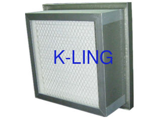 Przemysłowy filtr powietrza HEPA do pomieszczeń czystych, aluminiowa rama H13 Komercyjne filtry powietrza