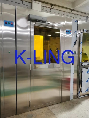 Poziom ochrony IP54 Tunel prysznicowy z systemem oświetlenia LED i filtrem HEPA z mini-plastami
