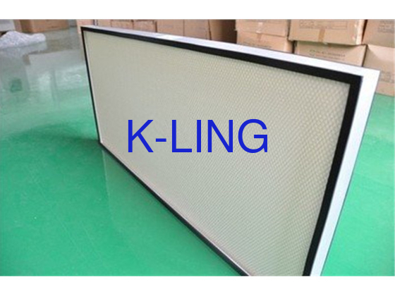 Zastosowany ≤100.C Gorąco topiący się klejnot Mini Pleated Aluminium Alloy ULPA Filter powietrza