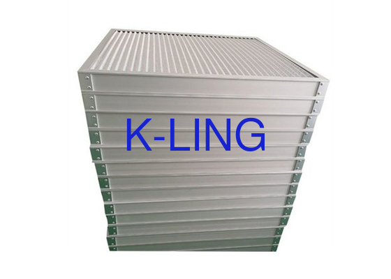 Długowieczność Certyfikowany stopu aluminium ze szklanego włókna Mini Pleiated ULPA Filter powietrza