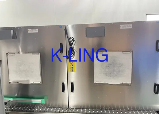 110V Włókno wentylator filtrów z zużyciem energii 50W i SS materiału