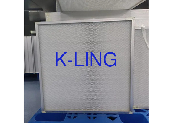 1220*610*70mm Mini-Plated HEPA Filter dostosowany do klasy filtracji