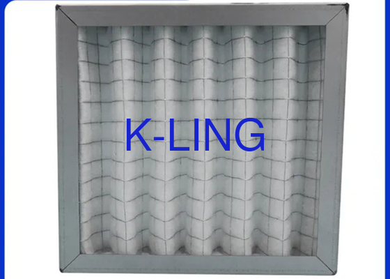 Pierwszorzędowy panel pieca pleated przedfiltr HVAC filtr powietrza do czystych pomieszczeń