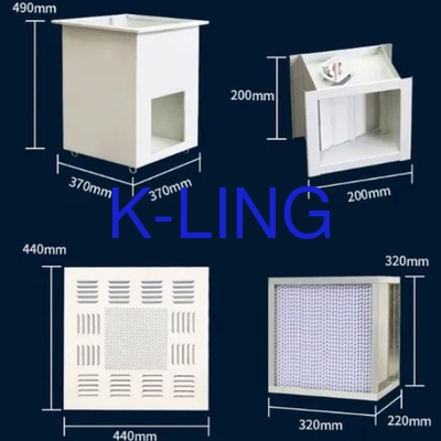 Skrzynka z filtrem końcowym, wielkość zewnętrzna 1175x575x350 mm dla zastosowań przemysłowych