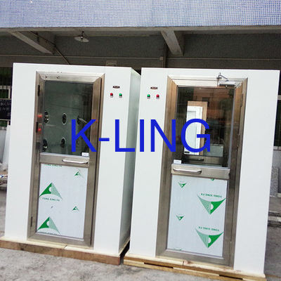 Pojemność Prysznic powietrzny ze stali nierdzewnej z przyciskiem awaryjnego zatrzymania 1-2 osoby Pojemność 50Hz/60Hz częstotliwość