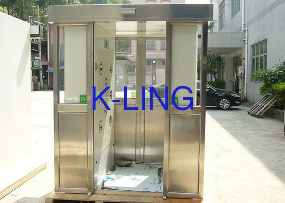 Pojemność Prysznic powietrzny ze stali nierdzewnej z przyciskiem awaryjnego zatrzymania 1-2 osoby Pojemność 50Hz/60Hz częstotliwość