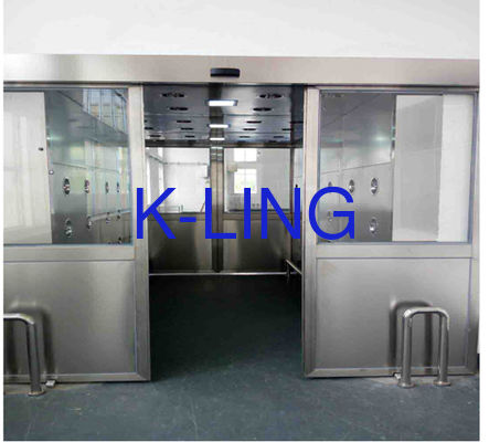 Tunel do śluzy powietrznej ze stali nierdzewnej wykonany z materiału SUS304 T 1,0 mm do kontrolowania zanieczyszczeń w przemysłowych pomieszczeniach czystych