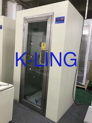 ręczne drzwi swiające z stali nierdzewnej 304 prysznic powietrzny do kontrolowanej zapobiegania zanieczyszczeniu pomieszczenia czystego