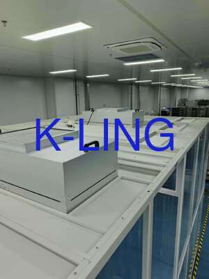 Szybki montaż i demontaż modułowego pomieszczenia czystego z filtracją HEPA 99,99%@0,3um i światłem oczyszczającym 300LUX