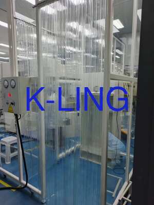 Szybkie montaż i demontaż Modułowy pokój czysty z kontrolą wilgotności temperatury 2P 5P i filtrem HEPA H14 99,99%@0,3um