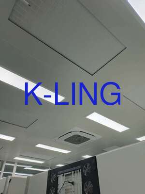 Szybkie montaż i demontaż Miękkie ściany czysty pokój z filtracją Hepa 99,99% @ 0,3um I modularny pokój czysty ze stali powlekanej proszkiem