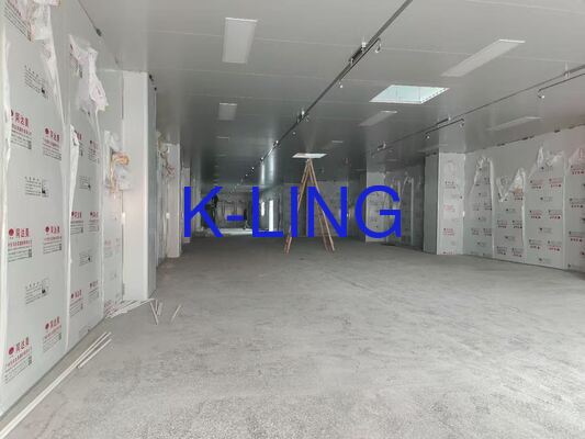 Hardwall Cleanroom Softwall Clean Room Featuring Glass Magnesium Rock Wool Sandwich Panel 50mm Ceiling and Wall Ideal for Cleanroom Solutions