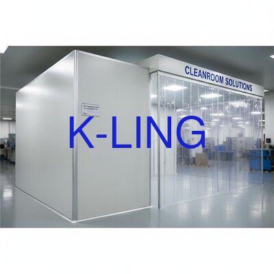 Hardwall Cleanroom Softwall Clean Room Featuring Glass Magnesium Rock Wool Sandwich Panel 50mm Ceiling and Wall Ideal for Cleanroom Solutions