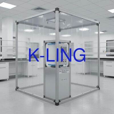 Modułowa Clean Room Softwall z oczyszczaniem klasy 1000/ISO5/ISO6/ISO7, wolnostojąca lub montowana na ścianie, z filtrem HEPA i prefiltrem
