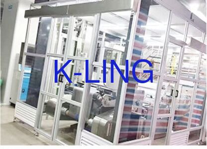 Podłoga epoksydowa Laminar Flow Booth Zapewniając bezpylne środowisko czystych pomieszczeń Idealne do procesów testowania i kontroli montażu