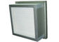 Przemysłowy filtr powietrza HEPA do pomieszczeń czystych, aluminiowa rama H13 Komercyjne filtry powietrza