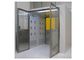 Pół szklany tunel prysznicowy SUS 304 z drzwiami ładunkowymi do wejścia do pomieszczeń czystych