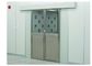 Automatyczna kabina prysznicowa z przesuwanymi drzwiami i malowanym proszkowo silnikiem ściennym / DC