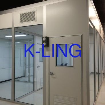 Modułowa Czysta Komora z Filtrem HEPA i Prefiltrem, Panel Warstwowy z Wełny Mineralnej Szkło-Magnez 50mm, i Klasa Czystości ISO5 do ISO8