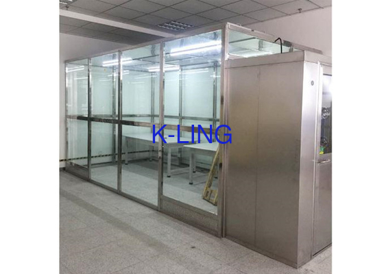 Apteka Modular Fasting Softwall Clean Room Klasa 100 do klasy 100000 SS Square Pipe
