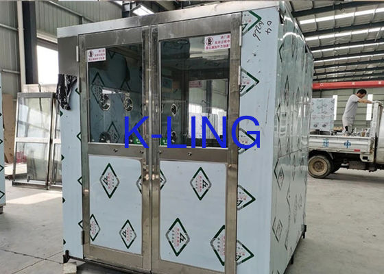 Prysznic powietrzny z automatycznym dmuchaniem w pomieszczeniu czystym z systemem redukcji szumów