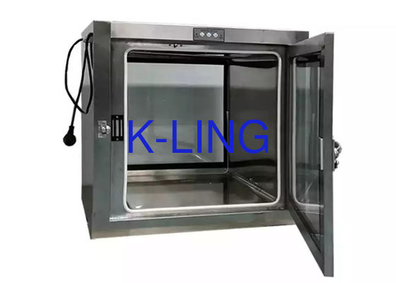 SUS304 Statyczne przejście przez okno transferowe dla parametru niestandardowego pomieszczenia czystego