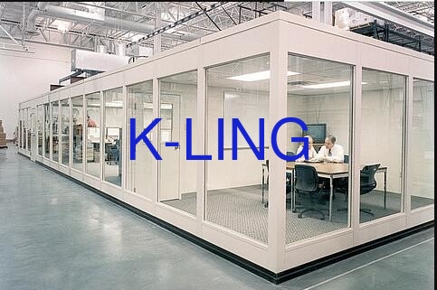 Polerowanie Softwall Clean Room z prędkością powietrza 0,3-0,5 m / s Łatwy w instalacji
