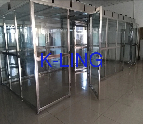 Niestandardowa aluminiowa rama Softwall Cleanroom Jednokierunkowy przepływ powietrza