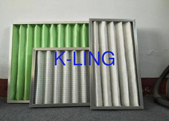 G4-F9 Filtr Aluminiowy płytkowany filtr powietrza 32-120°F Zakres temperatury