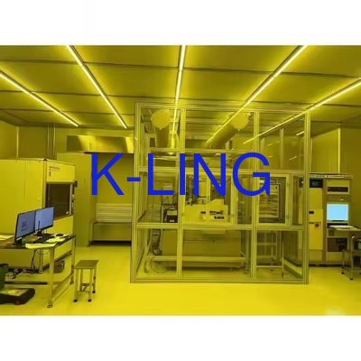 Kabina z laminarnym przepływem powietrza typu cleanroom z systemem filtracji powietrza HEPA lub ULPA, poziom hałasu poniżej 65 dB