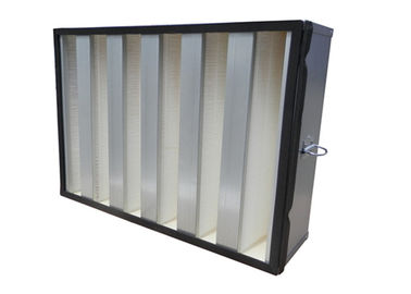 Kompaktowy przemysłowy filtr powietrza HEPA do systemu HVAC do pomieszczeń czystych 592 x 490 x 292 mm