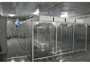 Przemysłowe laboratorium Softwall Clean Room, PC Control Class 1000 Cleanroom