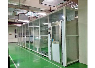 Łatwa instalacja Softwall Clean Room / Clean Booth With Air Shower Door